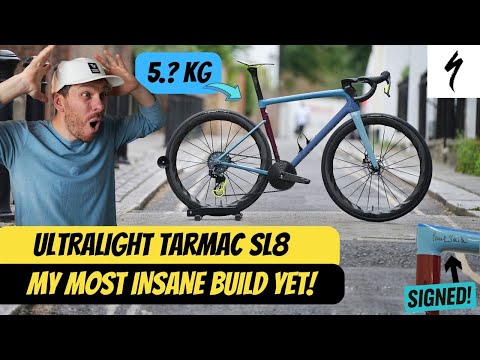Ultralight Specialized Tarmac SL8 x Paul Smith: my most INSANE build yet!