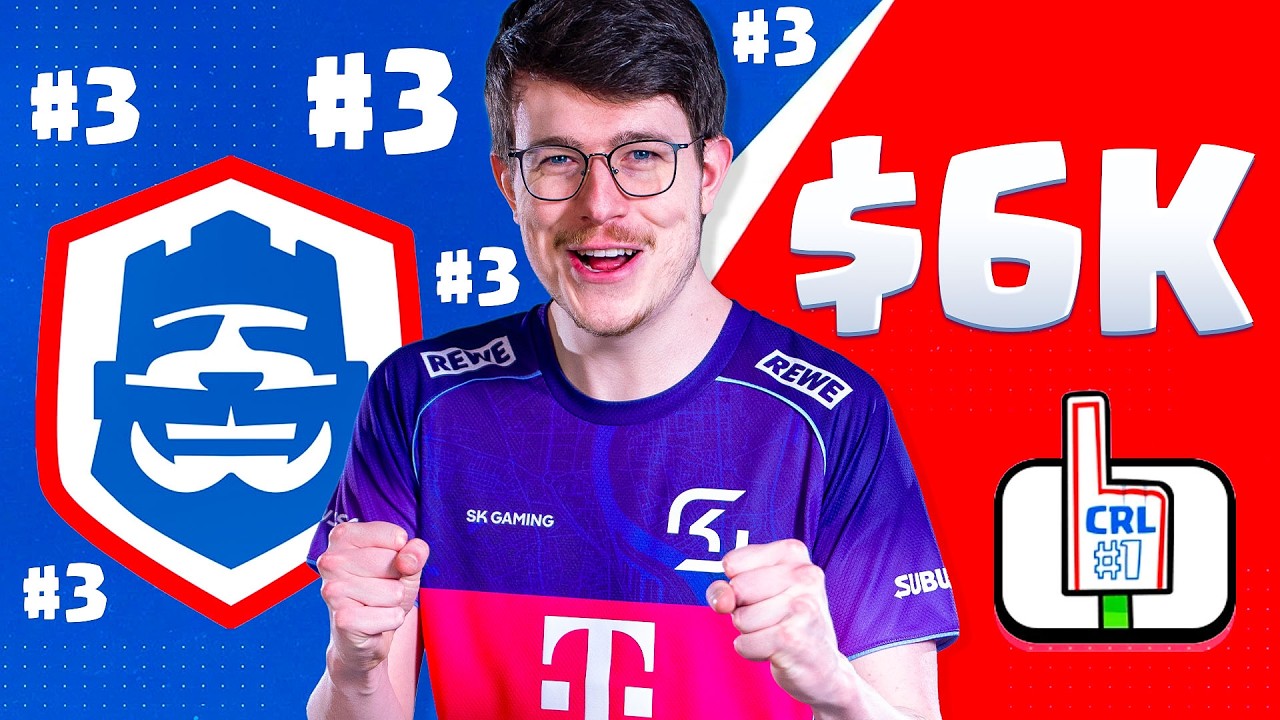 I FINISHED #3 IN THE CLASH ROYALE LEAGUE MONTHLY FINALS! 🌍🏆