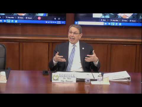 Work Session - Norfolk City Council; April 26, 2022