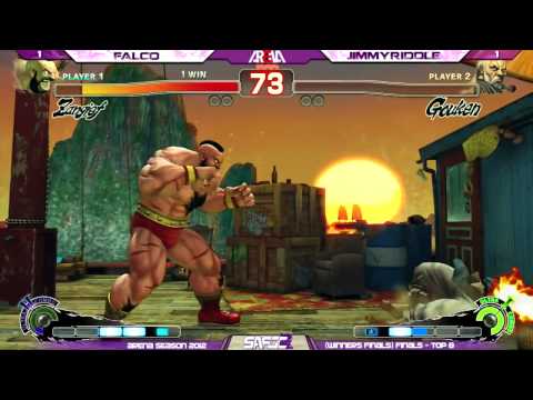 Jimmyriddle vs Falco SSFIV AE Winners Final ATS 2012