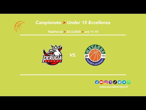 HIGHLIGHTS UNDER 15 ECCELLENZA BASKET 2024-2025 - PERUGIA BASKET VS. METAURO BASKET ACADEMY