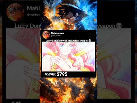 #luffy #shirahoshi #onepiece