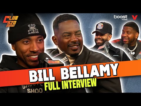 Bill Bellamy on HOOPING with Penny Hardaway, comedy shows, MEETING R. Kelly | Jeff Teague x Club 520
