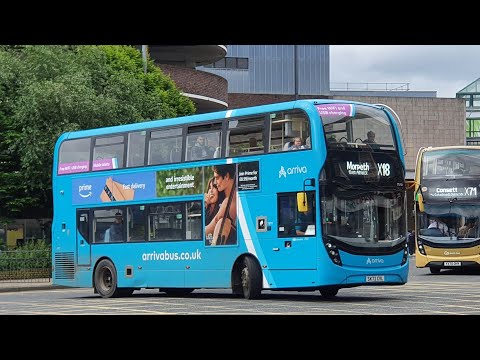Journey on Route X18 | SK72CVL/7570 - Arriva Northumbria: ADL E40D/ADL Enviro 400MMC
