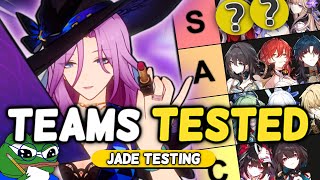 I Desperately Tried To Find Jade's BEST TEAMS... So You Don't Have To. (no glazing)