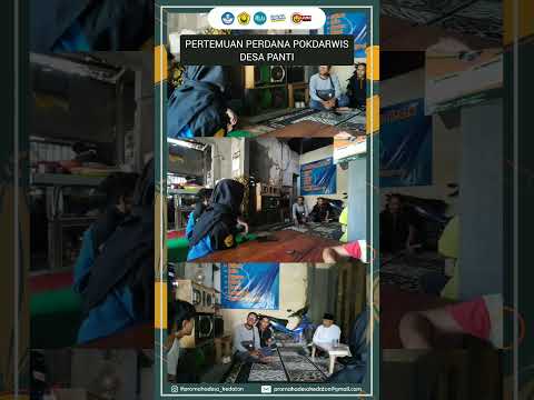 Pertemuan perdana pokdarwis (kelompok sadar wisata) Desa Panti