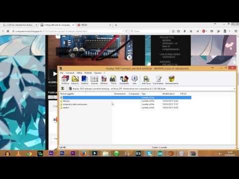 guida -  importare libreria in arduino ide