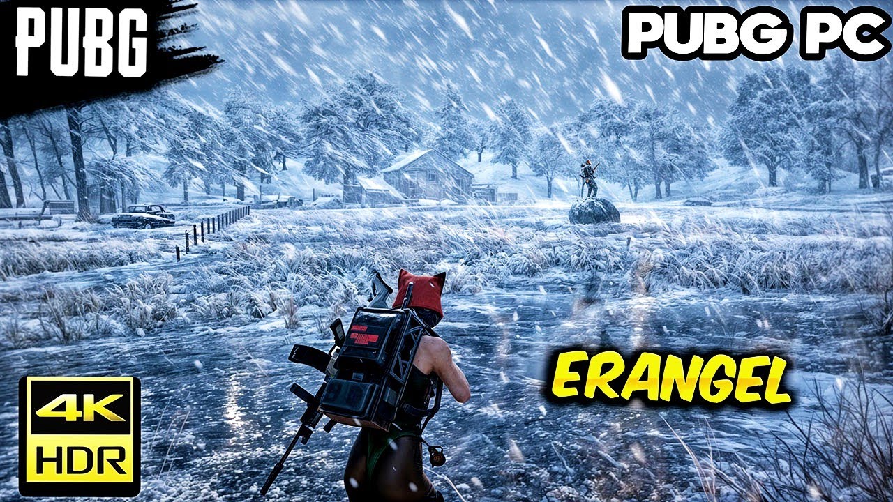 EL CLIMA DINÁMICO de ERANGEL NEVADO en PUBG esta de LOCOS!! 😨 Gameplay graficos al MAXIMO