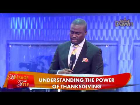 David Oyedepo Jnr: Understanding The Power of Thanksgiving - The Great Light