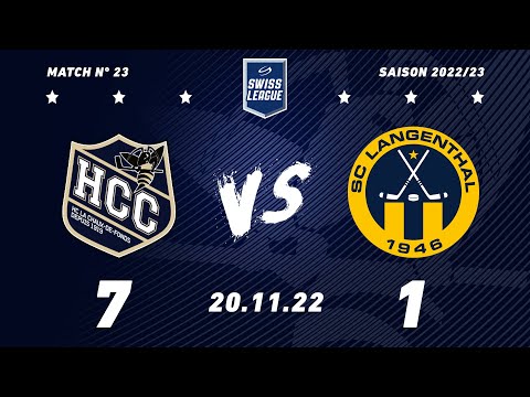 20.11.2022 HC La Chaux-de-Fonds - SC langenthal (7-1)