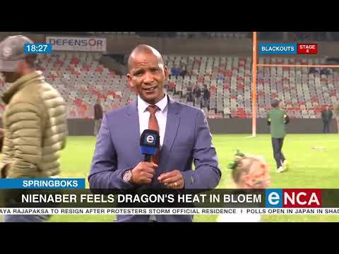 Nienaber feels dragon's heat in Bloemfontein