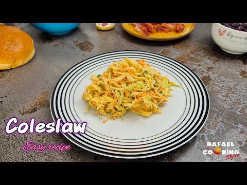 How to make Coleslaw (Easy Coleslaw Recipe)