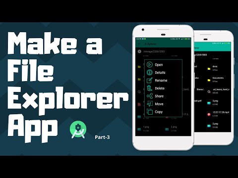 Make a File Explorer App | Android Project | Part - 3