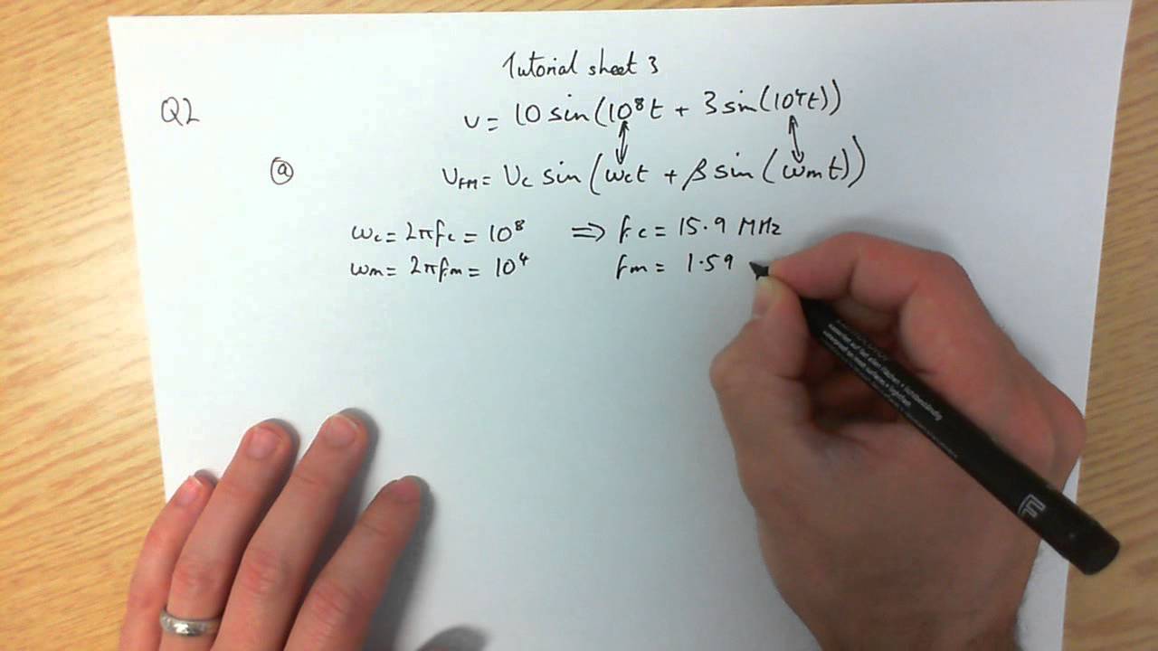 EEE224/227 Tutorial sheet 3: Q2
