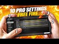 Top 10 OB49 Update Pro Settings Free Fire Secret Sensitivity New Headshot Setting