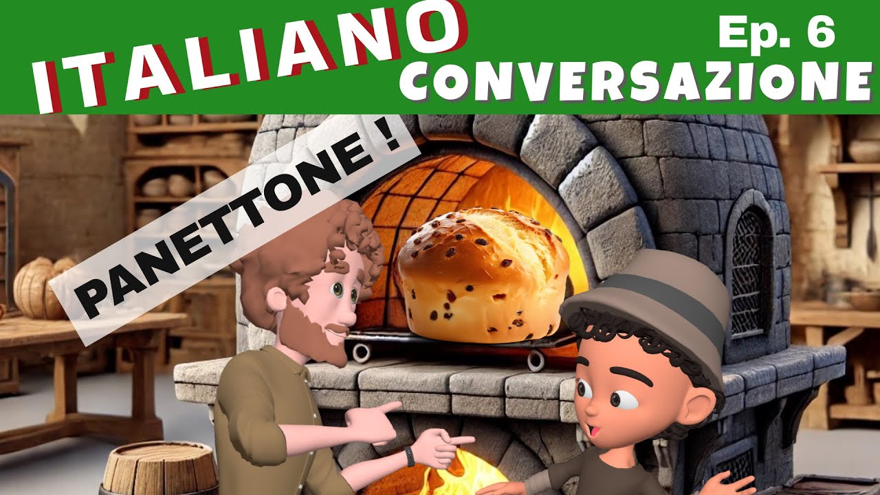 🇮🇹 Learn Italian: THE LEGEND OF PANETTONE - A Christmas Tale