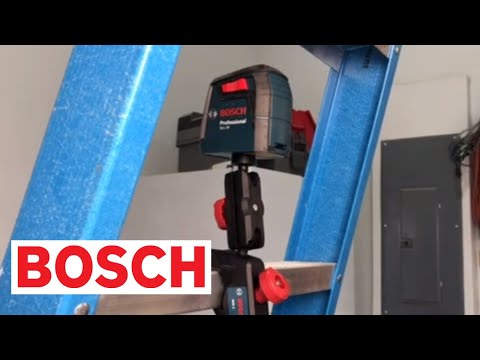 Bosch Self-Leveling Cross-Line Laser Level GLL 30