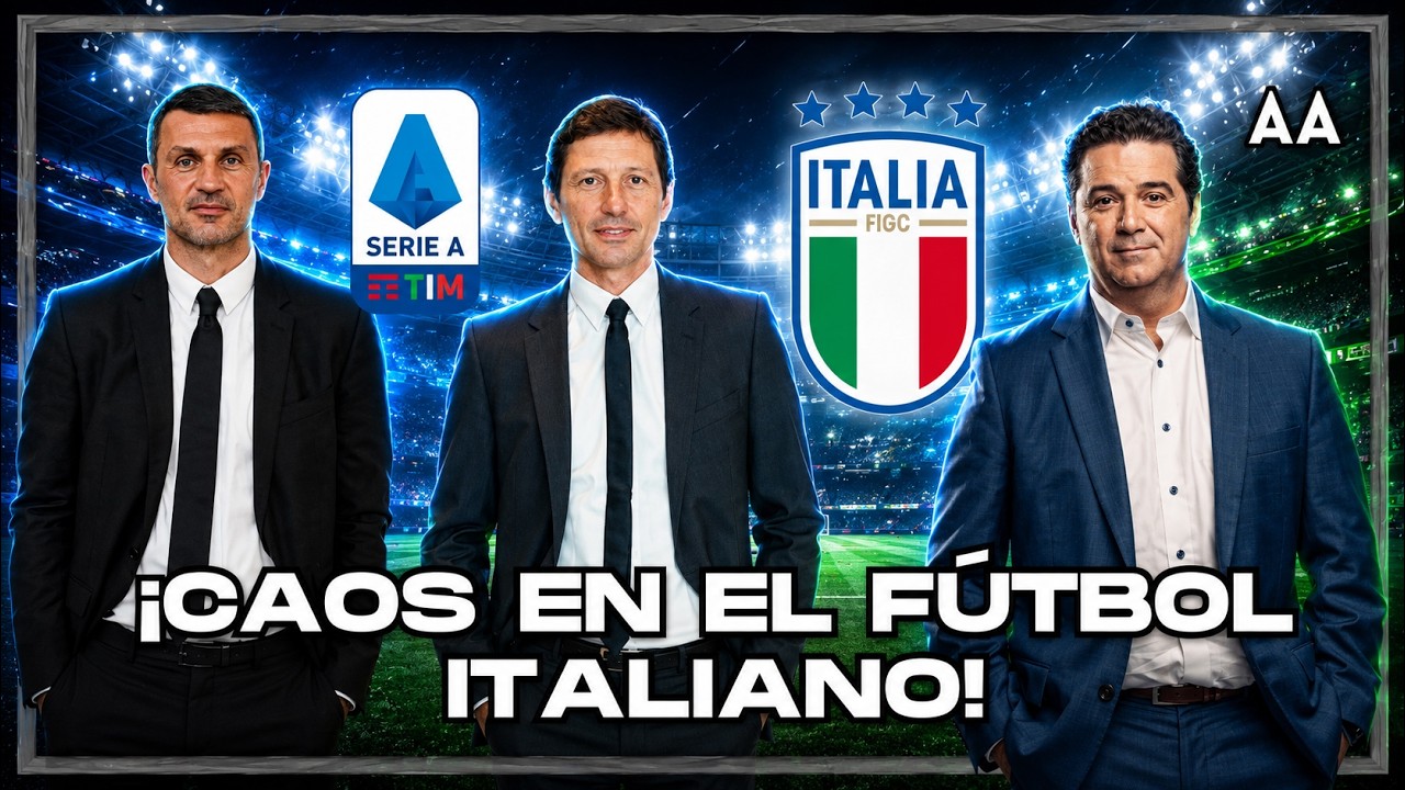 ¡SEÍSMO EN ITALIA! Maldini y Leonardo RENUNCIAN y el fútbol italiano entra en CAOS | Andrés Agulla