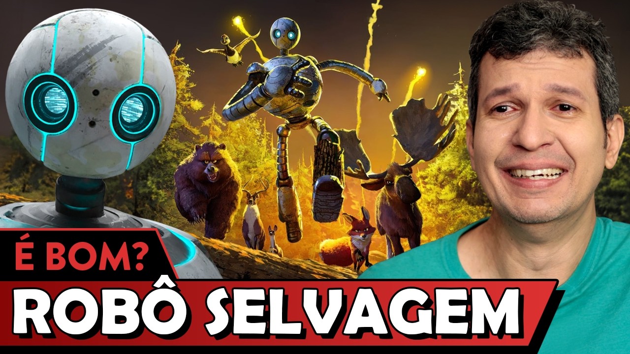 ROBÔ SELVAGEM é bom? - Vale Crítica
