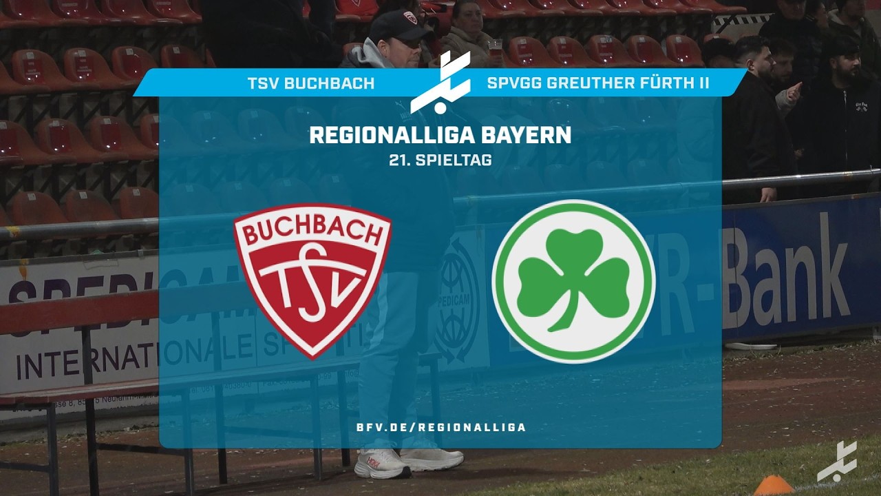TSV Buchbach vs SpVgg Greuther Fürth II Highlights