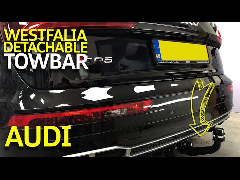 Audi Westfalia Detachable Towbar with 7 Pin Electrics