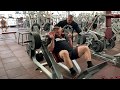 Training LEGS with Ben Pakulski and Dr. Jordan Shallow in Titan Fitness Gym, Sydney Australia