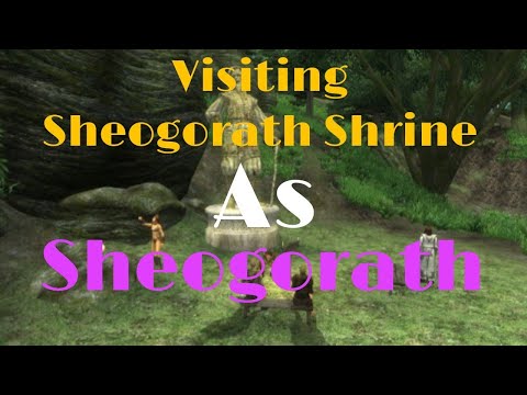 What Happens If You Visit The Sheogorath Shrine After Becoming Sheogorath? (TES4: Oblivion)
