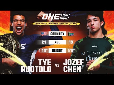 BJJ Phenoms Collide 💪🥋 Tye Ruotolo vs. Jozef Chen | Full Fight