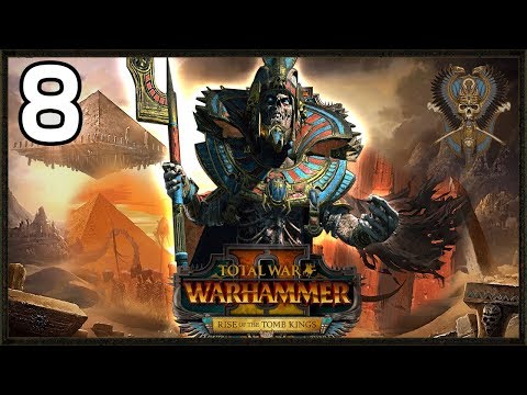 Fight For The Black Pyramid - Tomb Kings Campaign #8 - TW Warhammer 2 Gameplay