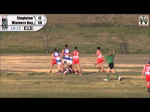 BDAFL Round 12 Highlights - Singleton V Warners Bay