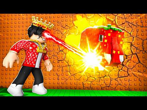 روبلوكس اطلق الليزر عشان تجمع البرين روت! Shoot Laser For brainrot