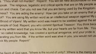 Mark Taylor Prophecy Spiritual Treason