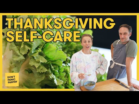 Thanksgiving Self-Care: White Bean & Escarole Soup (so you don't drink all day and yell at everyone)