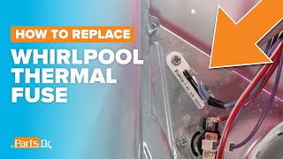 Dryer Not Heating? How to replace Thermal Fuse part # WP3392519 Whirlpool Kenmore Amana Dryer