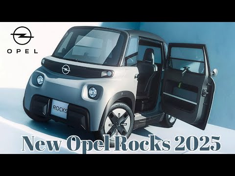 Der aktualisierte Opel Rocks 2025 ist eine leichte Auffrischung des Citroen Ami Twin.