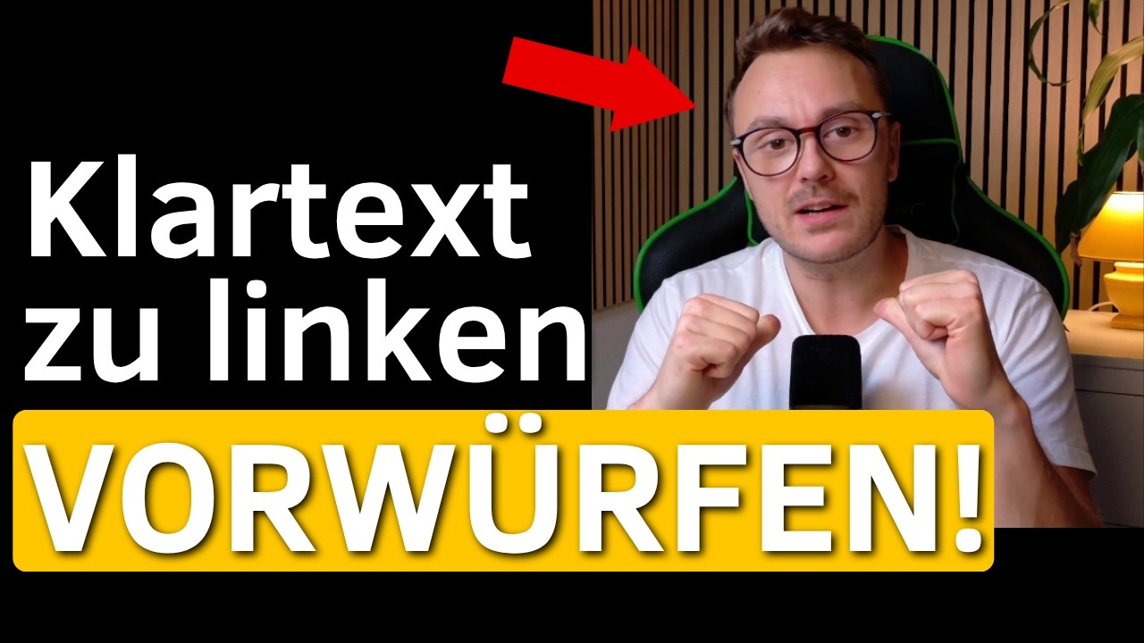 DESWEGEN greifen mich jetzt reihenweise linke Frauen an!