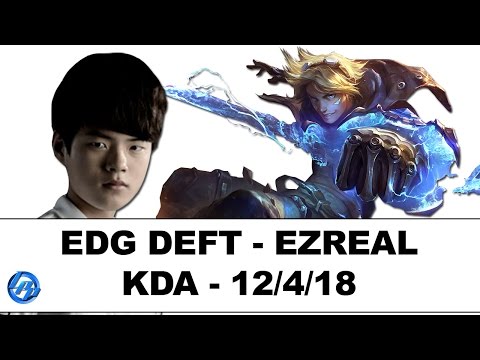 EDG Deft - Ezreal vs Caitlyn - Kr SoloQ