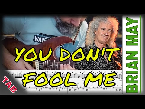 YOU DONT FOOL ME /Queen - Brian May (Solo Lesson with TAB)