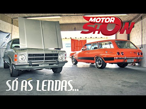 Só as Lendas... 😎 CHEVROLET Opala e Caravan - Motor Show Curitiba / PR - Carros Aspirados e Turbos 🔥