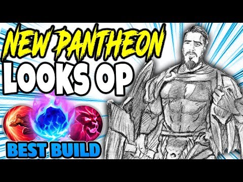 NEW PANTHEON REWORK LOOKS OP 🔥 BEST NEW PANTHEON BUILD! TOP LANE Pantheon Season 9 League of legends