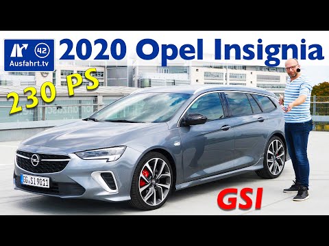 2020 Opel Insignia Sports Tourer GSI - Kaufberatung, Test deutsch, Review, Fahrbericht Ausfahrt.tv