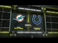 Madden 24 - Miami Dolphins @ Indianapolis Colts - Madden & NBA 2K Game requests