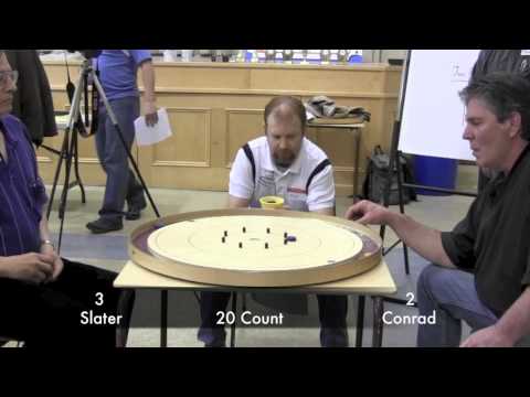 2013 London Crokinole Finals - Conrad v Slater - 2/3