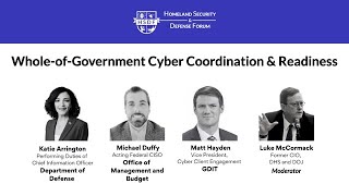 Session 3 - Whole-of-Government Cyber Coordination and Readiness