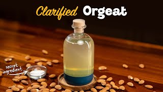 How to Make Clear Orgeat with Consistent Results Every Time