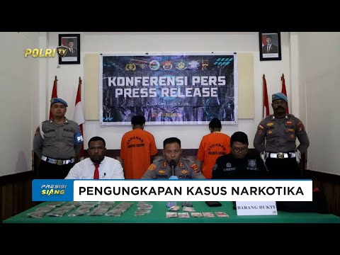 POLRES SARMI UNGKAP KASUS NARKOTIKA JENIS GANJA