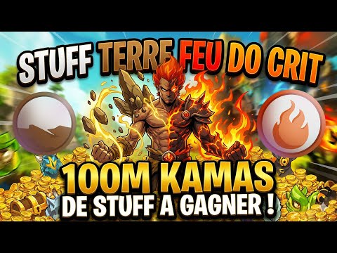 STRENGTH/INTELLIGENCE CRIT DMG BUILD & 100M KAMAS GIVEAWAY - DOFUS TOUCH