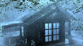 🔴 Hypnotize Sleep 24/7 with Real Hurricane, Terrifying Rainstorm, Strong Wind & Powerful Thunder