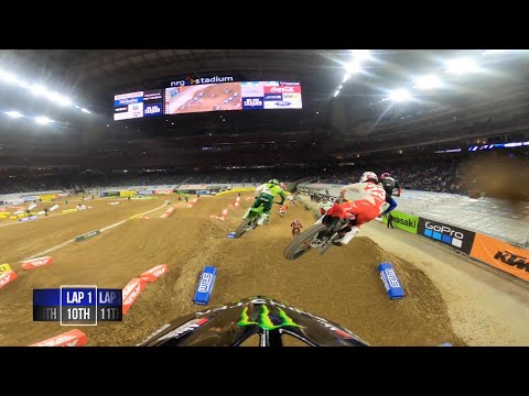 GoPro: Malcolm Stewart | 2021 Monster Energy Supercross | Houston 1 | 450 Main Event Highlights