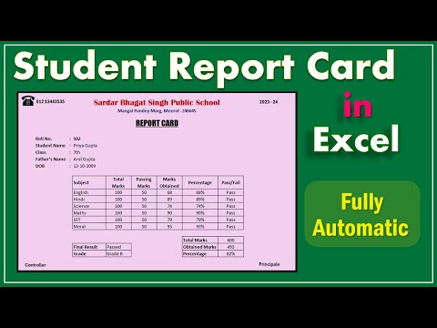 Automated School Time Table in Excel Dynamic Customizable